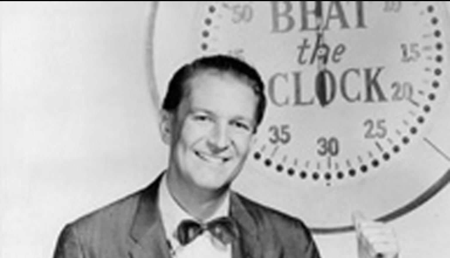 Bud Collyer Beat The Clock game show host 1958